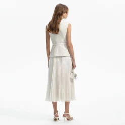 Sequin Boucle Tailored Midi Dress^self-portrait Cheap