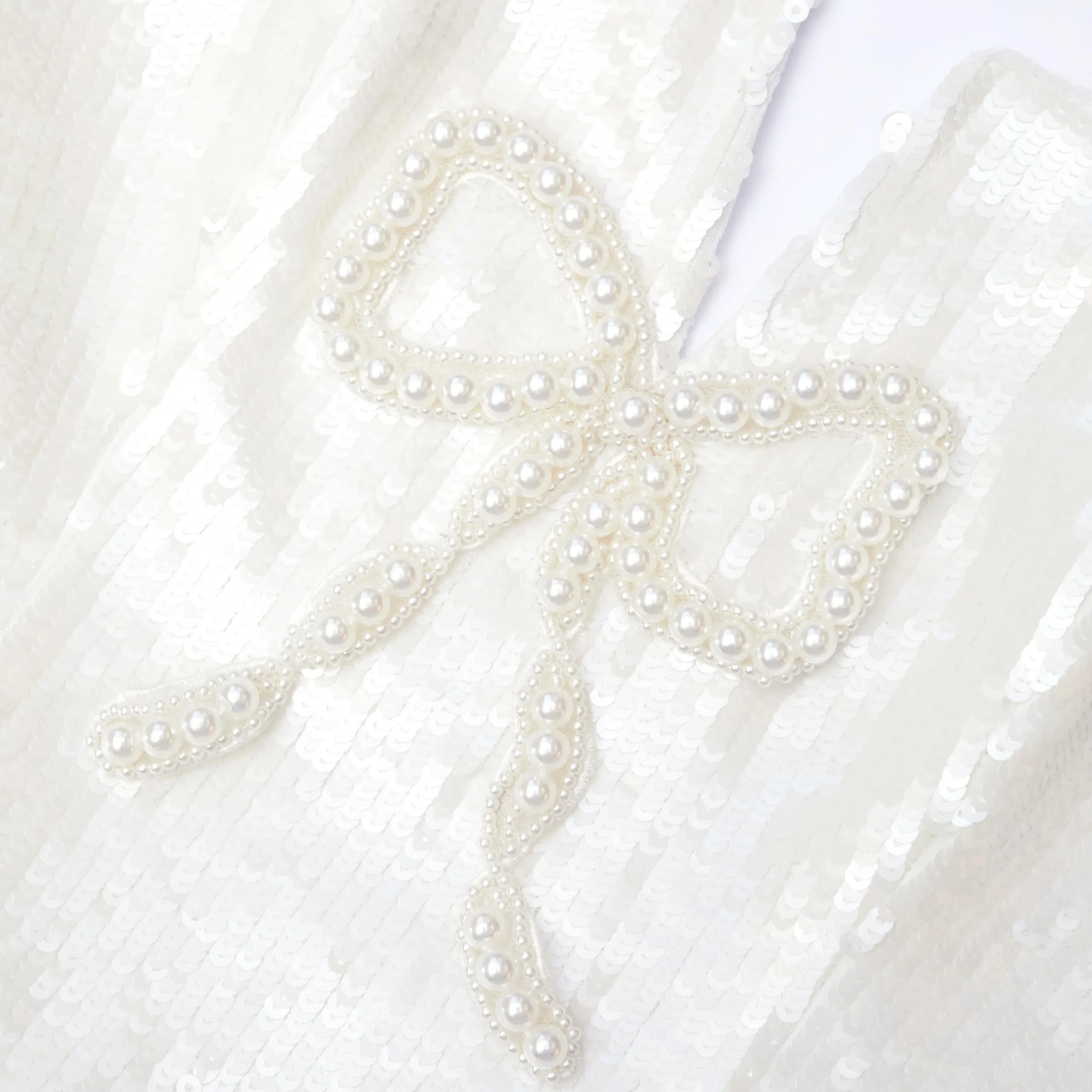 Sequin Bow Mini Dress^self-portrait Store