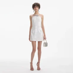 Sequin Halter Mini Dress^self-portrait Clearance