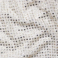 Square Rhinestone Fishnet Midi Dress^self-portrait Outlet
