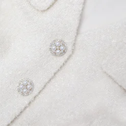 Tinsel Boucle Buttoned Mini Dress^self-portrait Best Sale