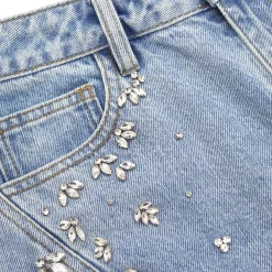 Embellished Denim Jeans^self-portrait Store