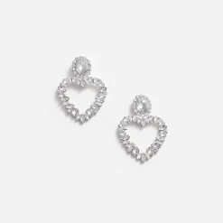 Heart Earrings^self-portrait Clearance