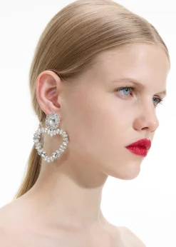 Heart Earrings^self-portrait Clearance