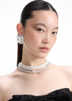 Pearl Earrings^self-portrait Best
