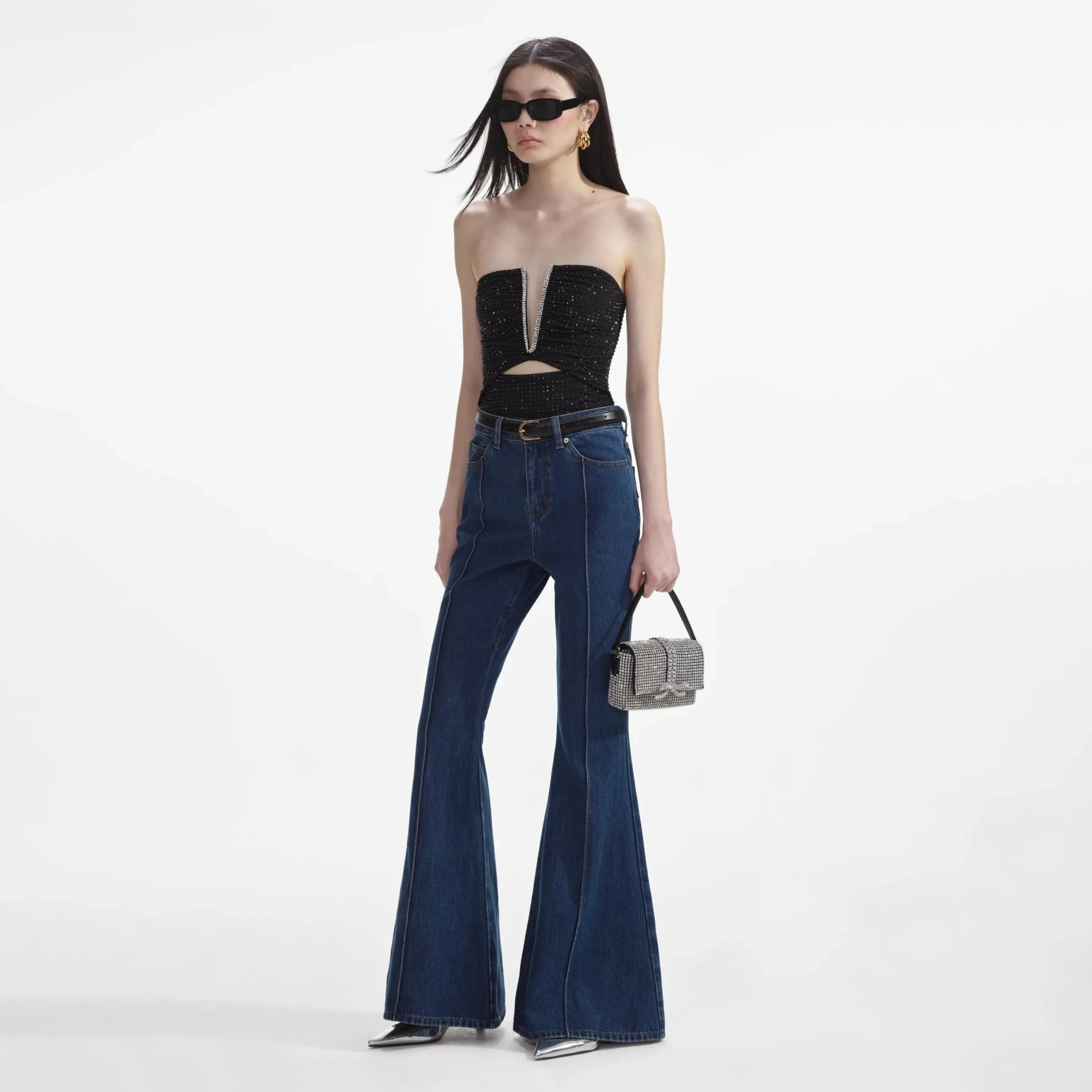 Kick Flare Jeans^self-portrait Online