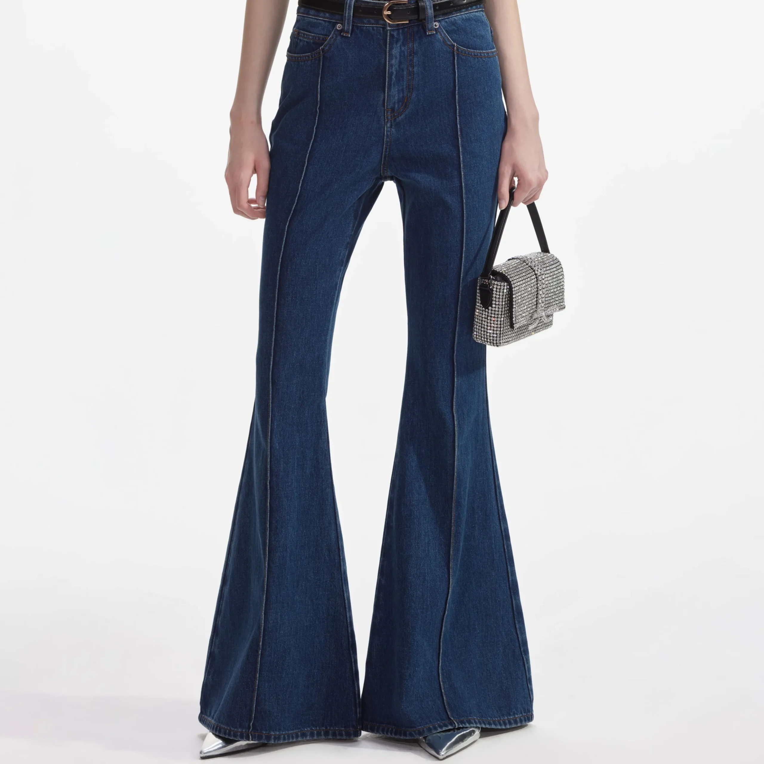 Kick Flare Jeans^self-portrait Online