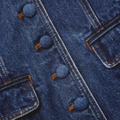 Denim Midi Dress^self-portrait Online