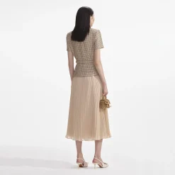 Boucle Midi Dress^self-portrait Best Sale