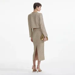 Boucle Midi Skirt^self-portrait Clearance