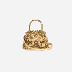 Crystal Embroidery Micro Bag^self-portrait Cheap