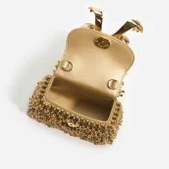 Crystal Embroidery Micro Bag^self-portrait Cheap