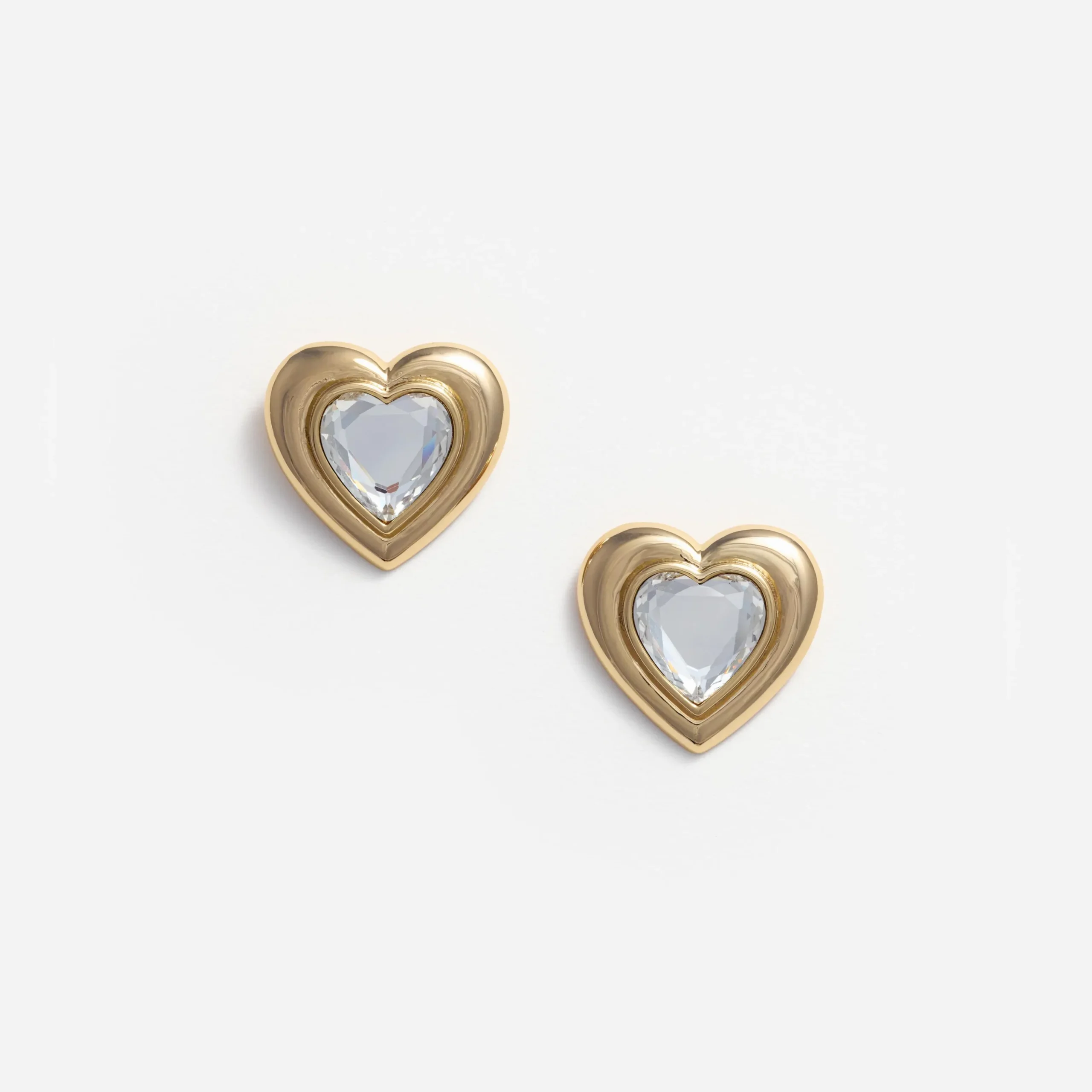 Crystal Heart Earrings^self-portrait Outlet