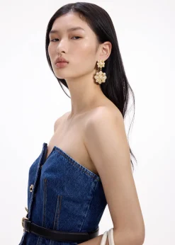 Encrusted Tiered Earrings^self-portrait Clearance