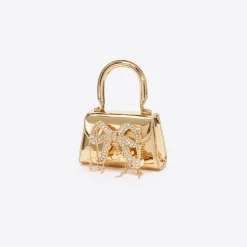 Metallic Micro Bow Bag^self-portrait Best Sale