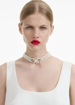 Pearl Choker^self-portrait Discount