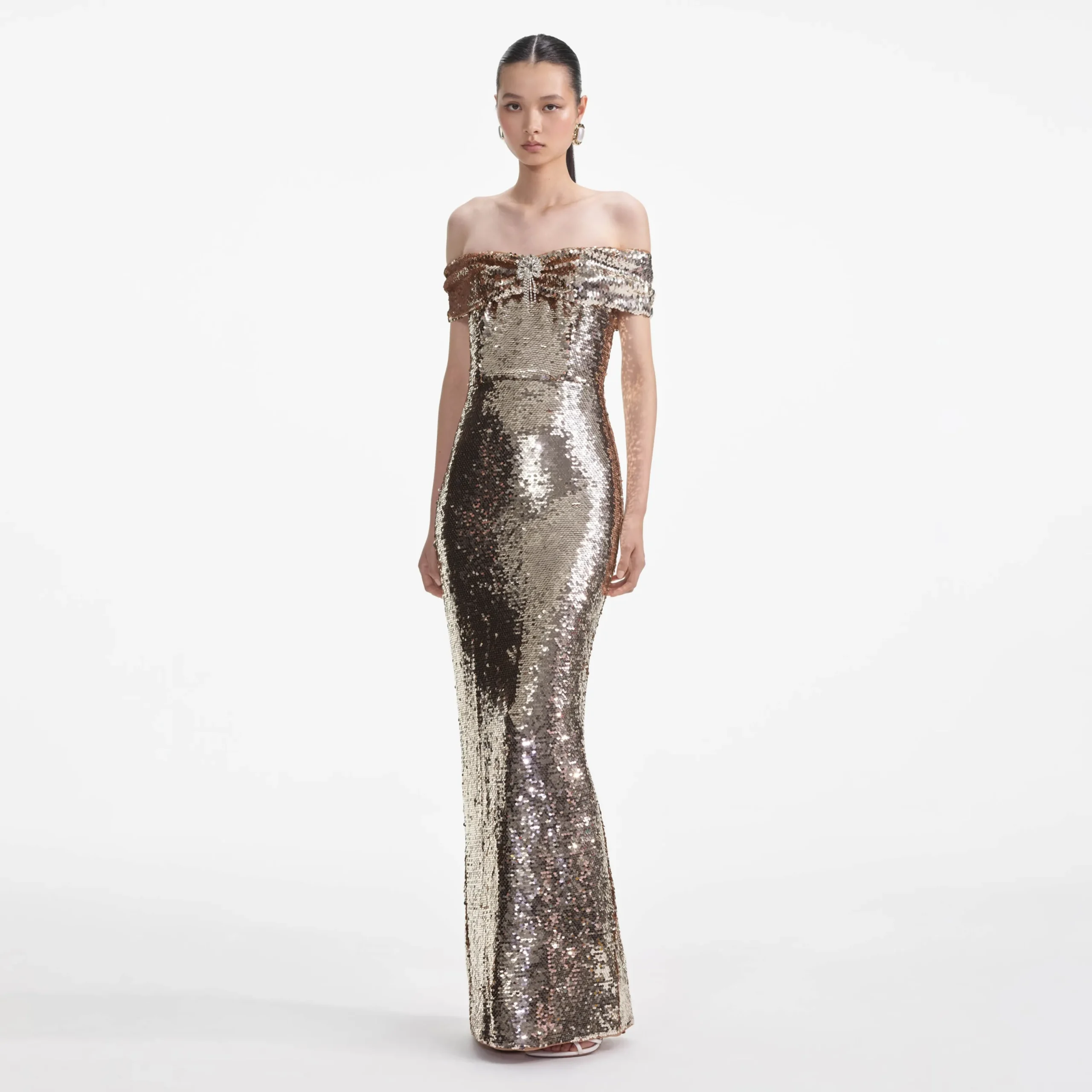 Sequin Maxi Dress^self-portrait Online