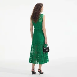 Lace Sleeveless Midi Dress^self-portrait Clearance