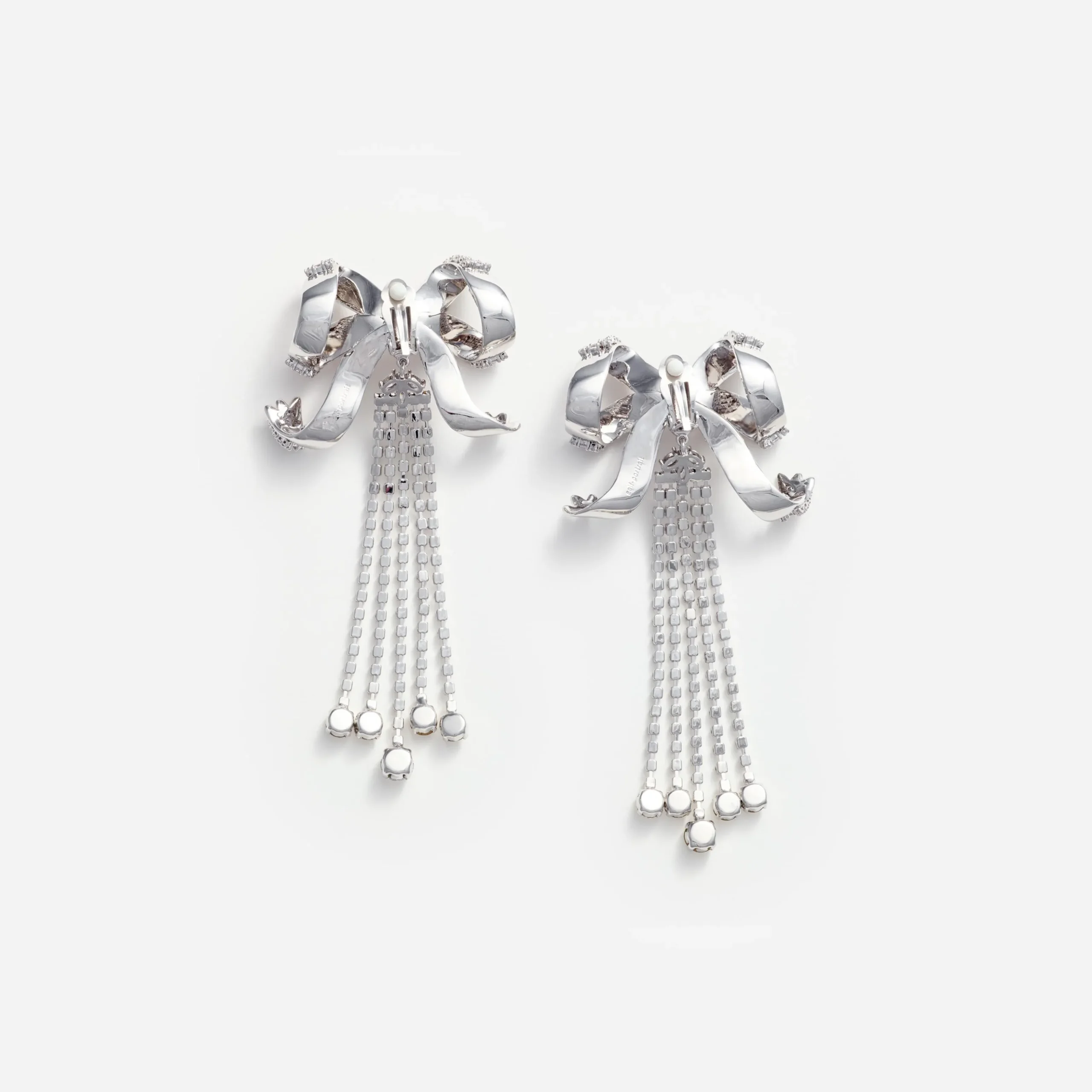 Crystal Bow Droplet Earrings^self-portrait Best Sale