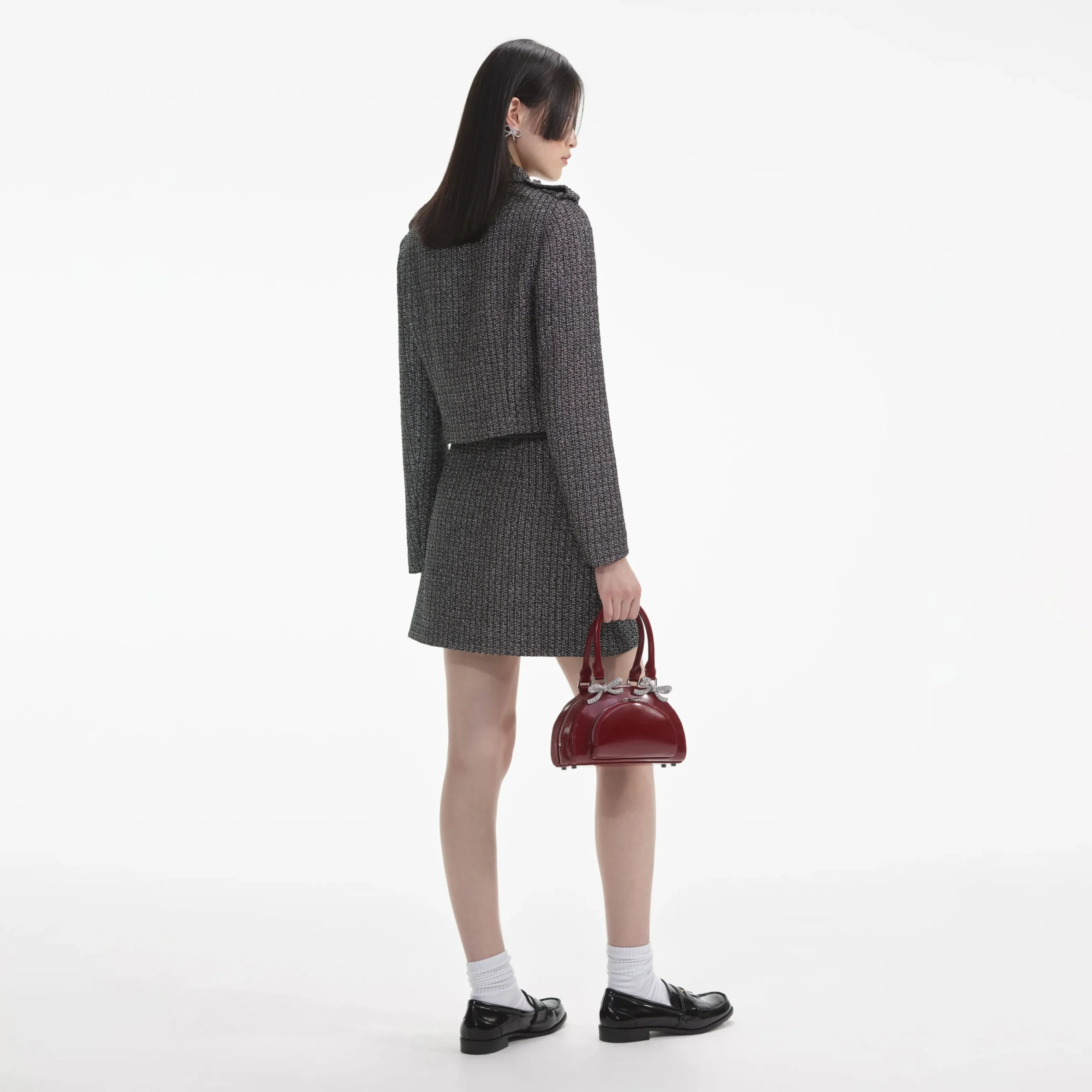 Boucle Mini Skirt^self-portrait Shop