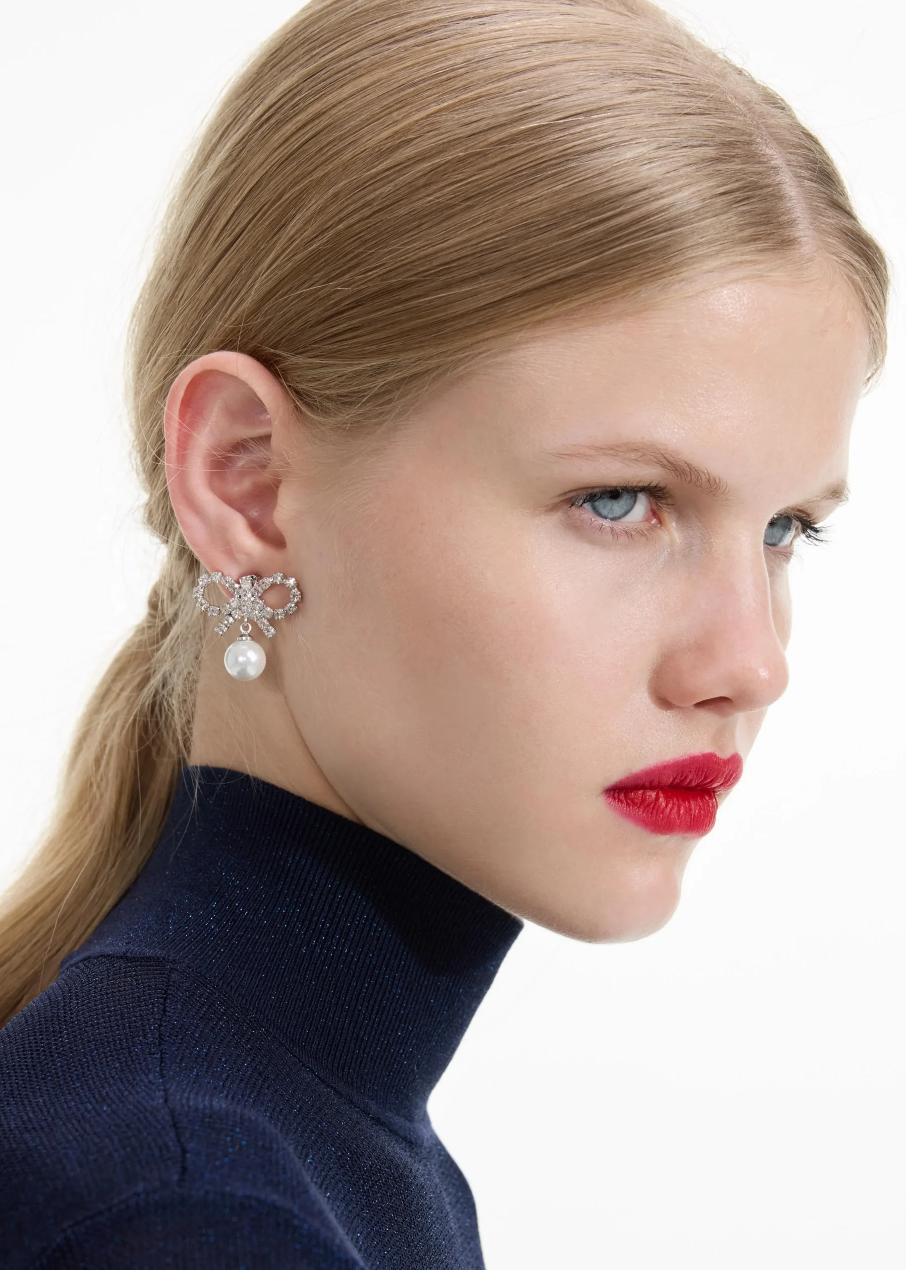 Bow Pearl Earrings^self-portrait Cheap