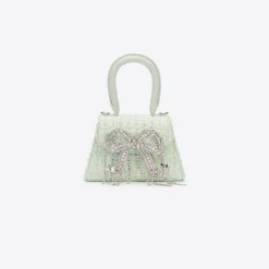 Boucle Micro Bow Bag^self-portrait Outlet