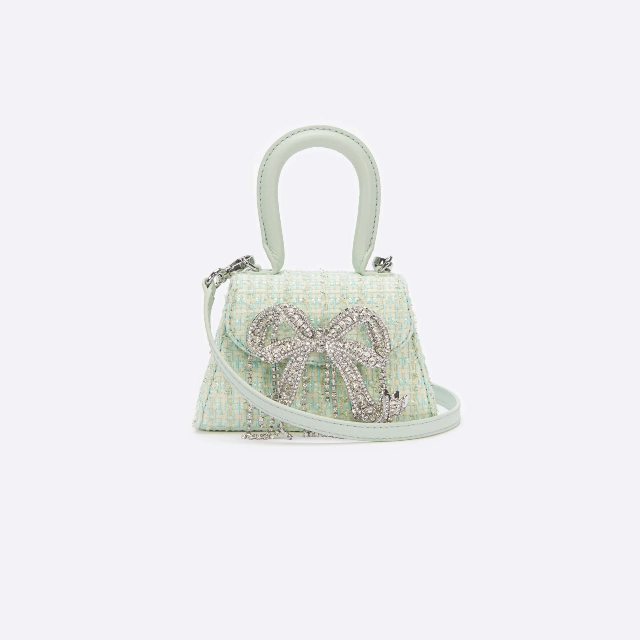 Boucle Micro Bow Bag^self-portrait Outlet