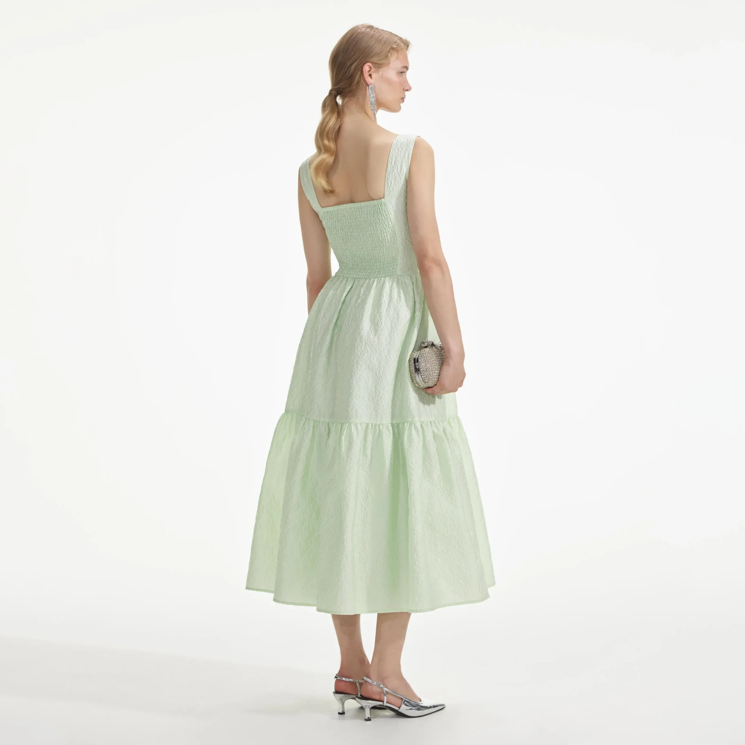 Jacquard Midi Dress^self-portrait Clearance