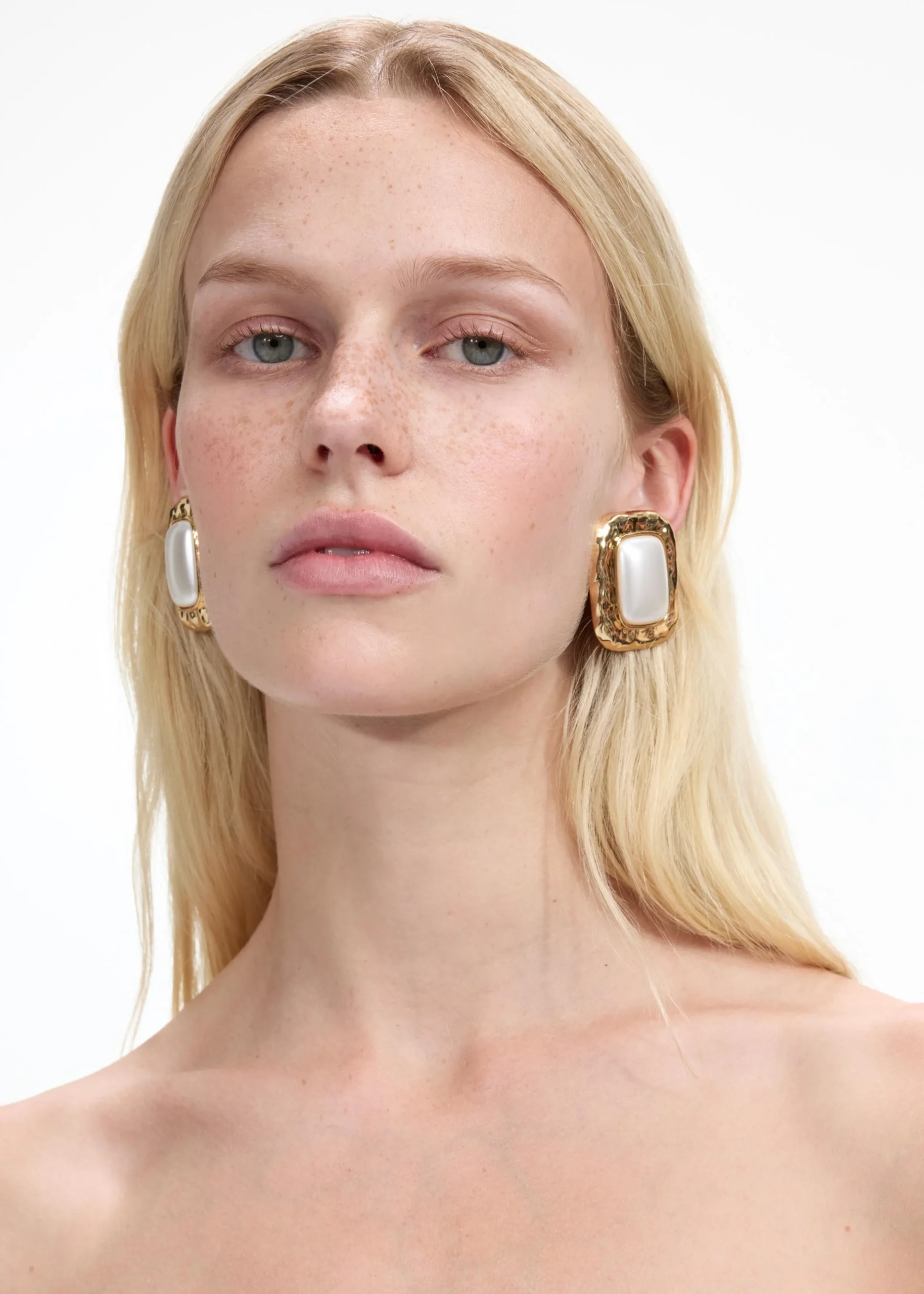 Gold Pearl Earrings^self-portrait Store