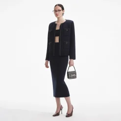 Embellished Knit Cardigan^self-portrait Best