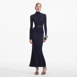 Viscose Knit Maxi Skirt^self-portrait Outlet