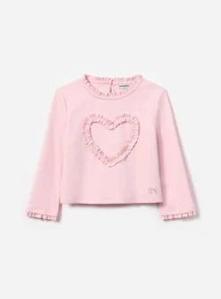 Jersey Ruffle Heart Top^self-portrait Online