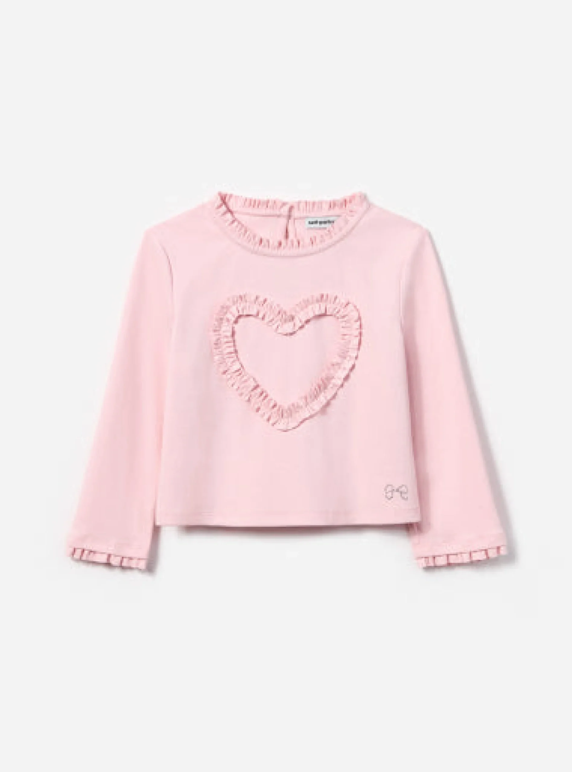 Jersey Ruffle Heart Top^self-portrait Online