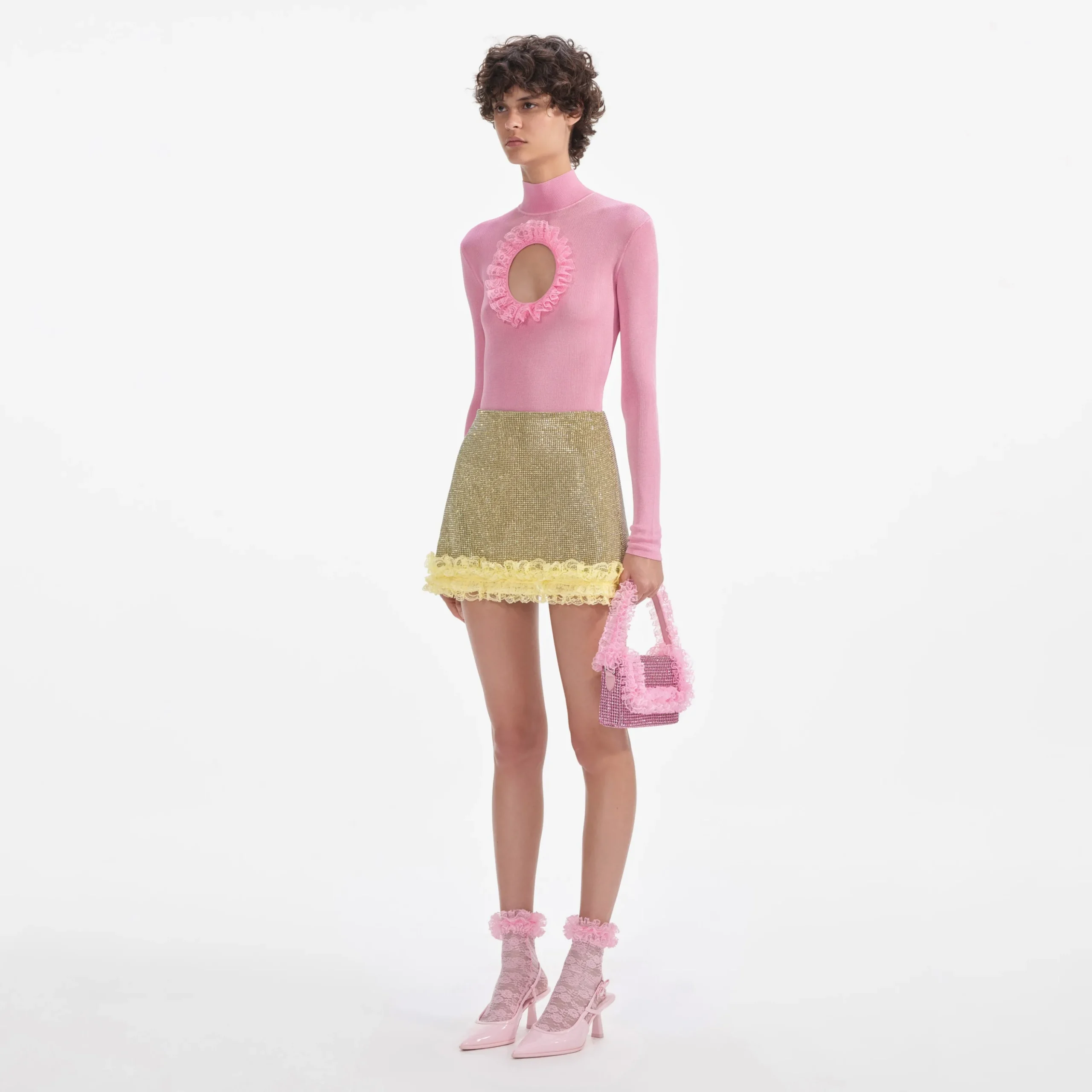 Knit Cut Out Bodysuit^self-portrait Best