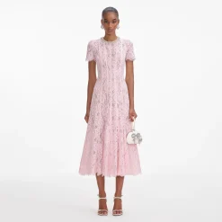 Lace Embellished Midi Dress^self-portrait Online