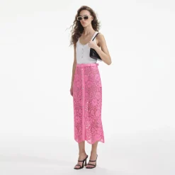 Lace Midi Skirt^self-portrait Flash Sale