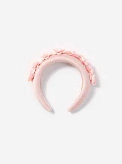 Satin 3D Flower Headband^self-portrait Sale