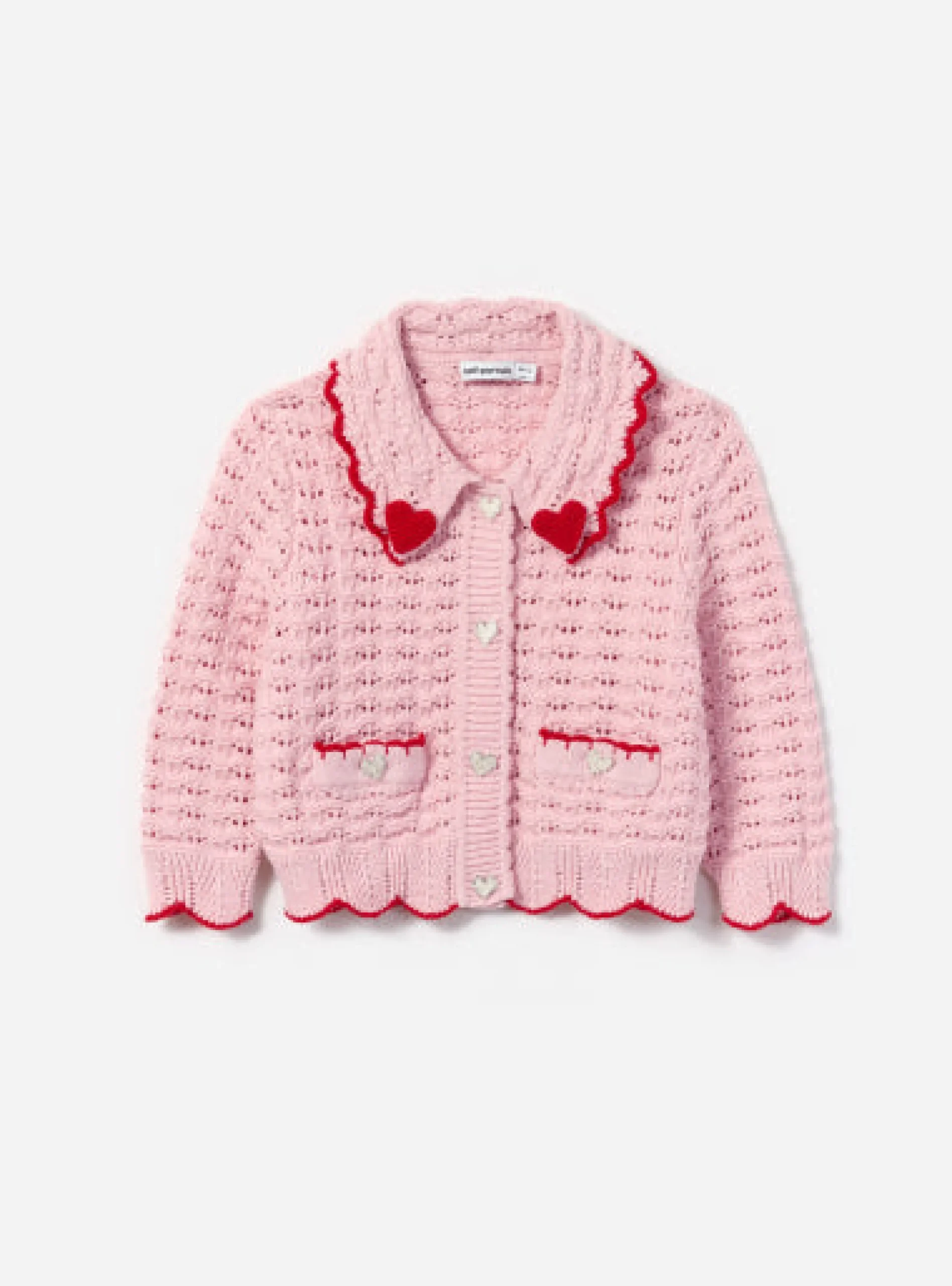 Textured Heart Detail Cardigan^self-portrait Flash Sale
