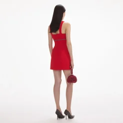 Crepe Mini Dress^self-portrait Outlet