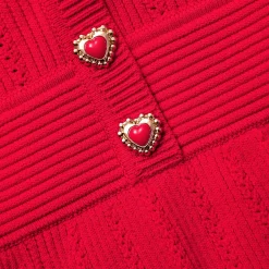 Pointelle Knit Mini Dress^self-portrait Discount