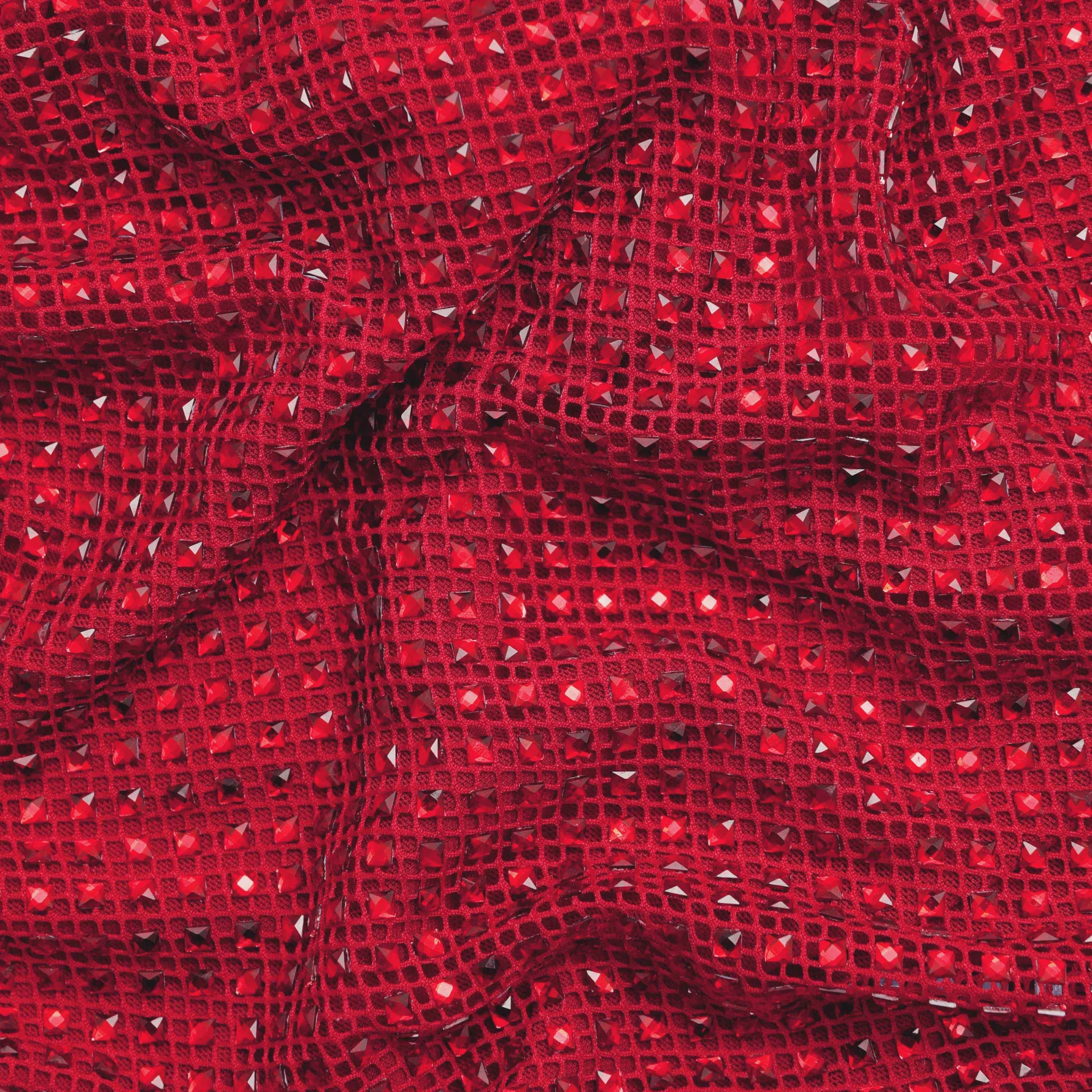 Rhinestone Fishnet Midi Dress^self-portrait Sale