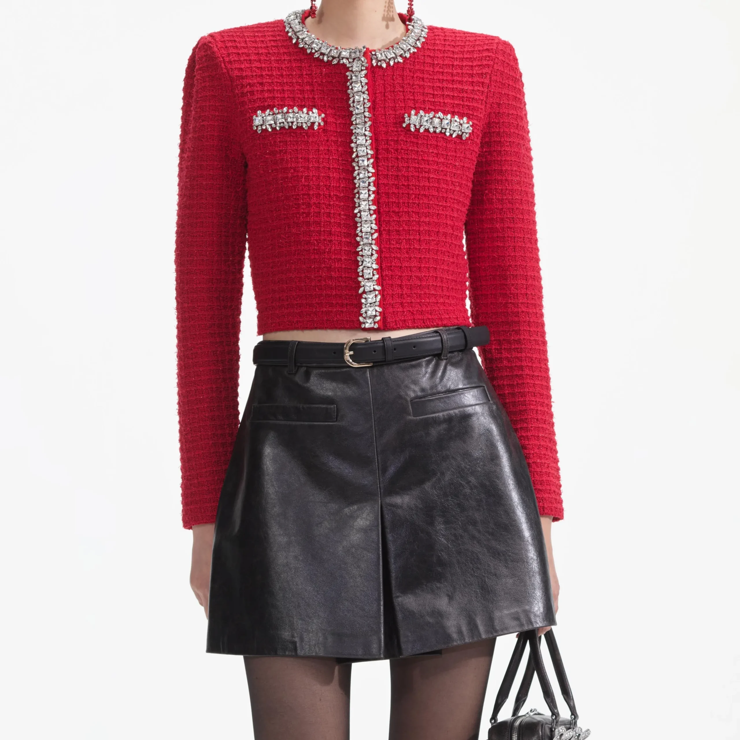 Textu Knit Cardigan^self-portrait Store