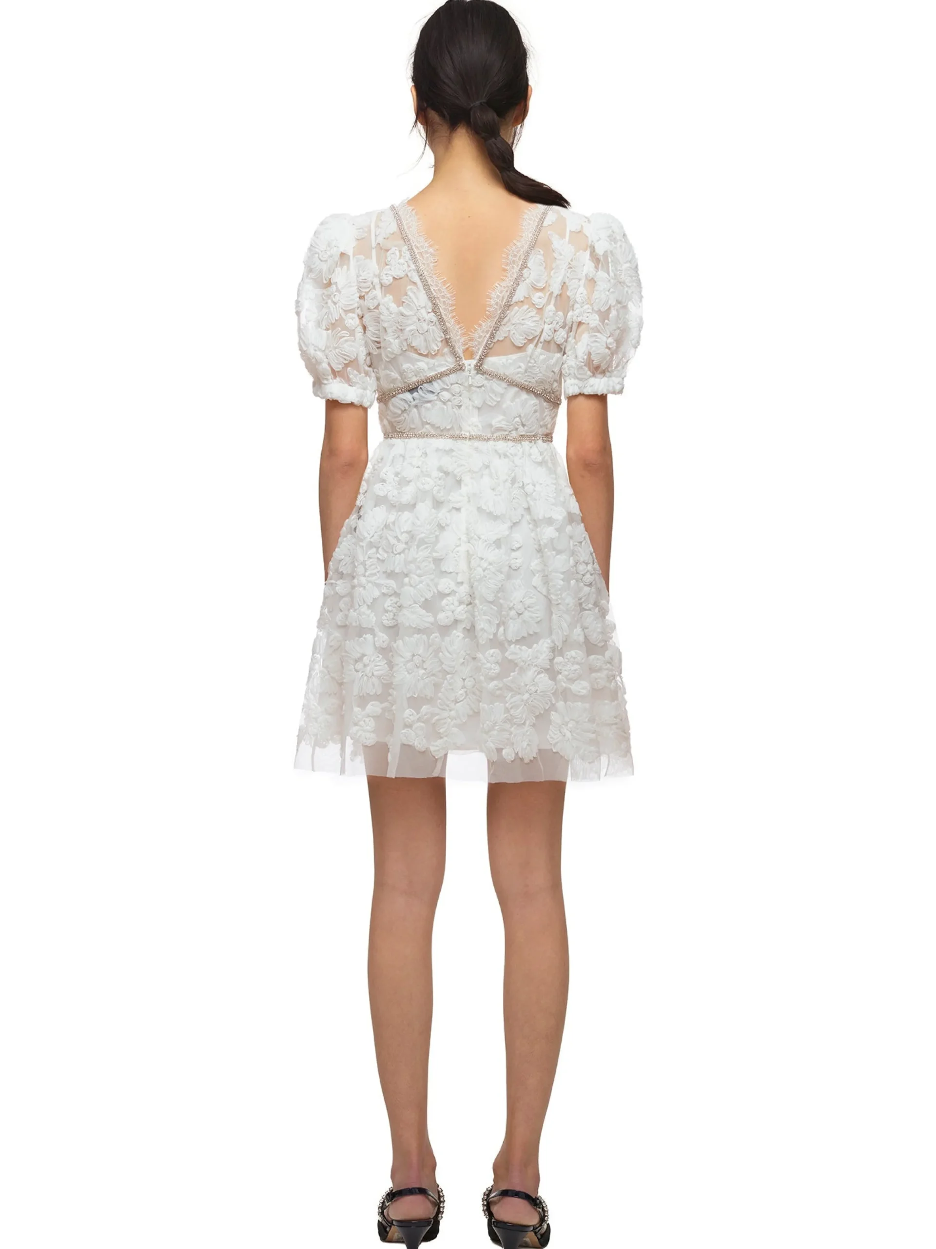 Lace Mini Dress^self-portrait Clearance