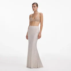 Chainmail Bralette^self-portrait Fashion