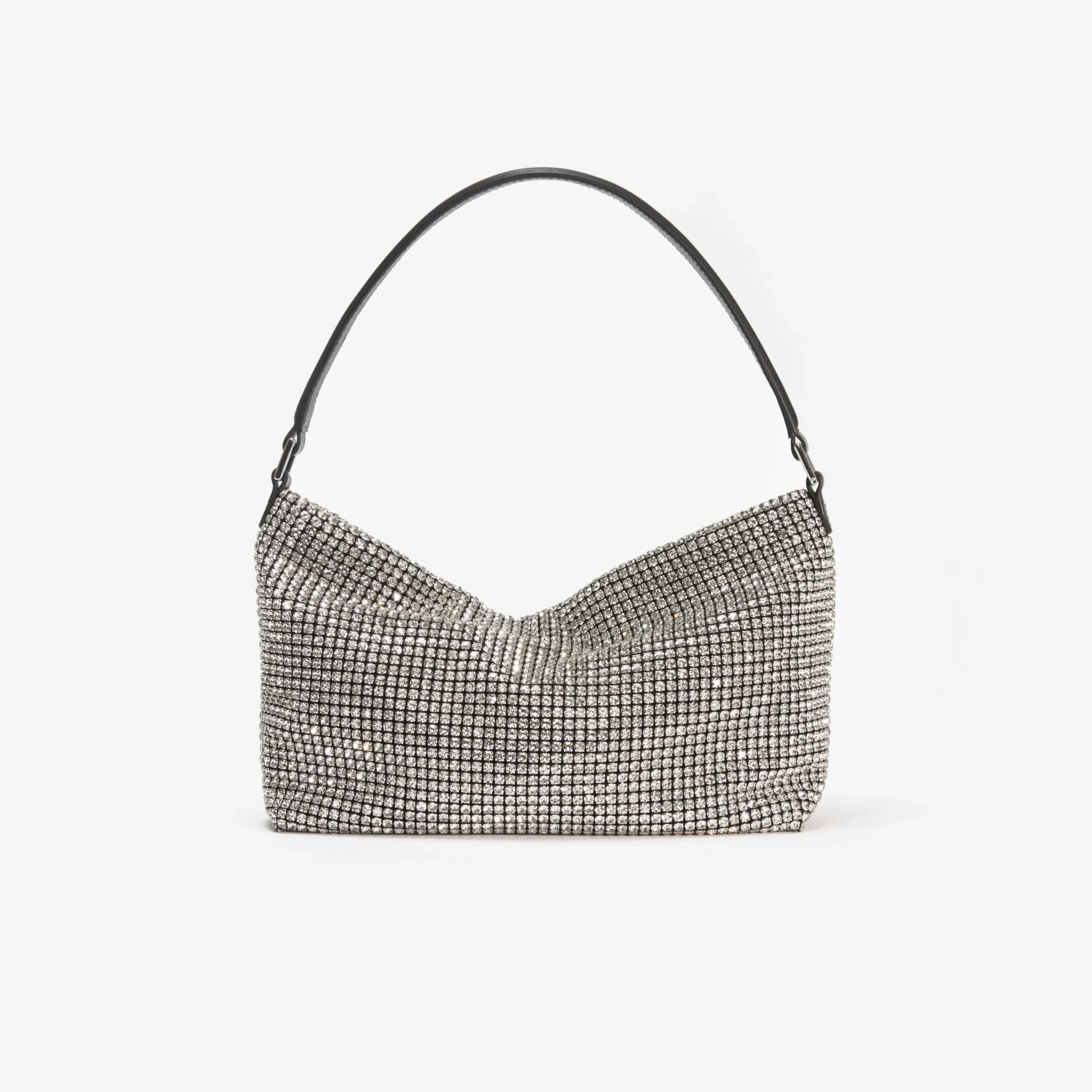 Diamante Medium Hobo Bag^self-portrait Fashion