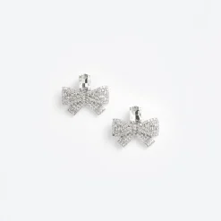 Crystal Bow Earrings^self-portrait Cheap