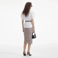 Cotton Embellished Top^self-portrait Sale