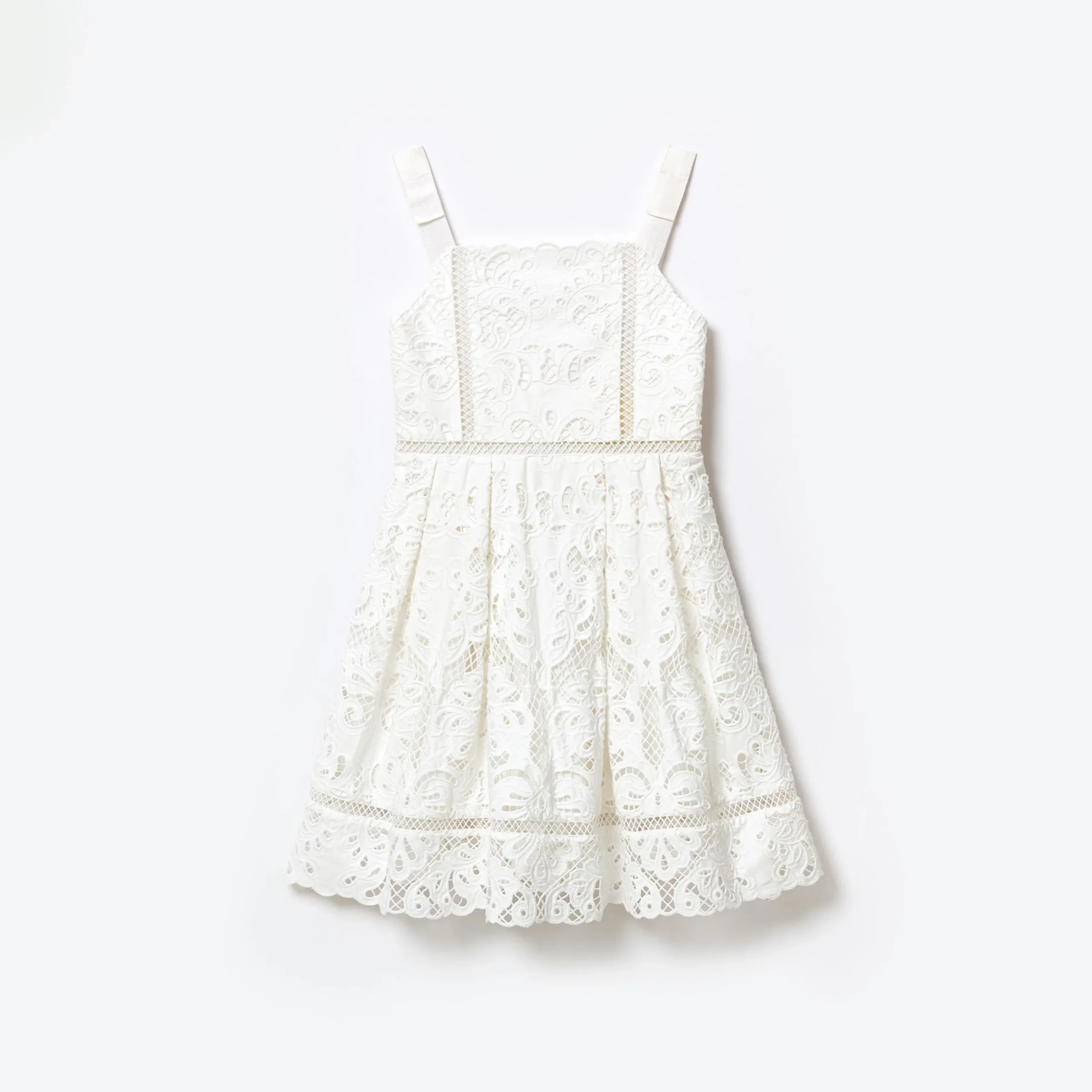 Cotton Lace Mini Dress^self-portrait Shop