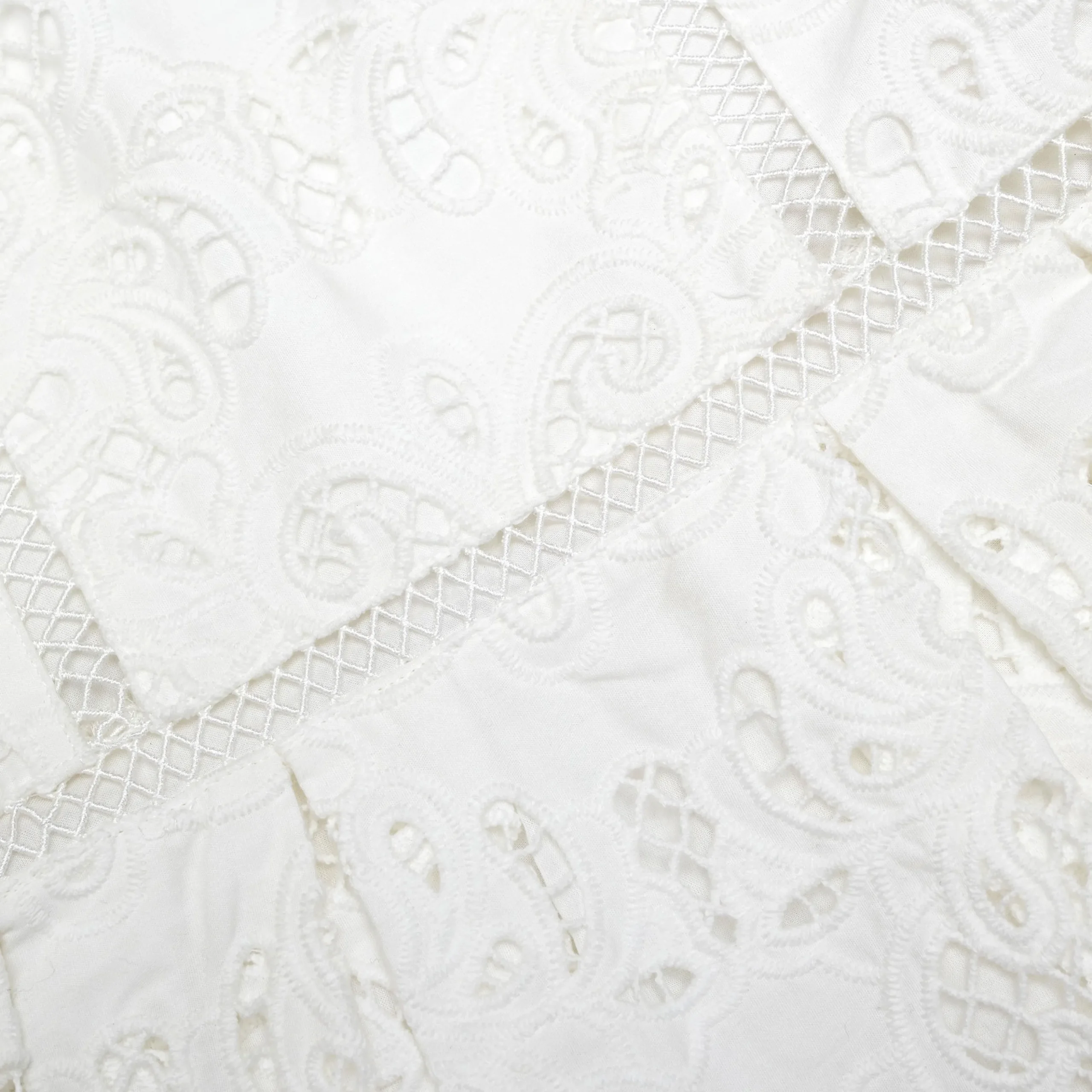 Cotton Lace Mini Dress^self-portrait Shop