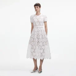 Floral Lace Midi Dress^self-portrait Best